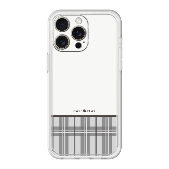 プレミアムパネル［ CASEPLAY Tartan Check - Gray ］