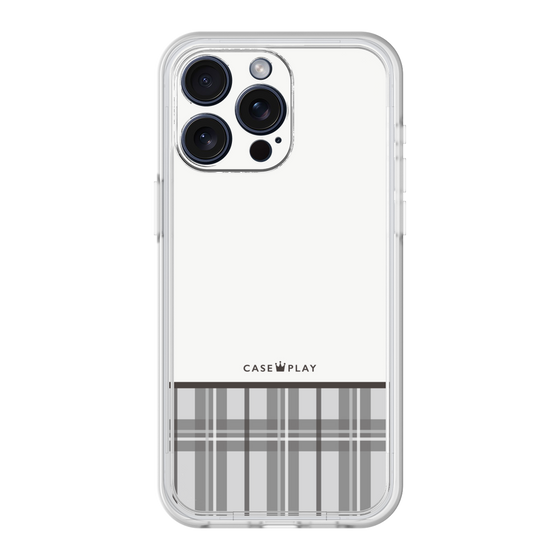 プレミアムパネル［ CASEPLAY Tartan Check - Gray ］
