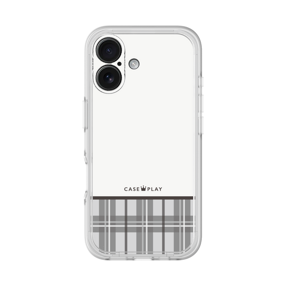 プレミアムパネル［ CASEPLAY Tartan Check - Gray ］