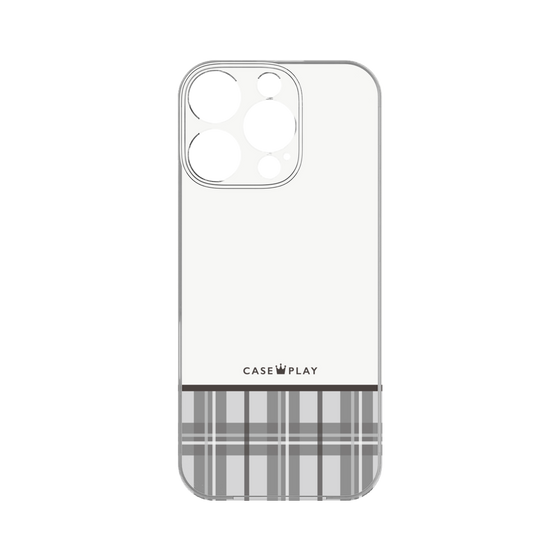 プレミアムパネル［ CASEPLAY Tartan Check - Gray ］