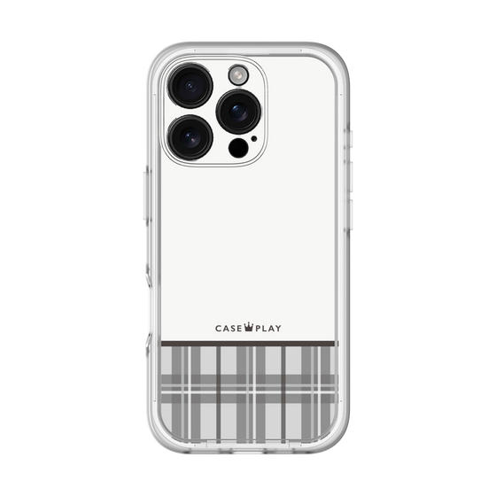 プレミアムパネル［ CASEPLAY Tartan Check - Gray ］