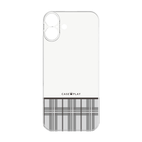 プレミアムパネル［ CASEPLAY Tartan Check - Gray ］