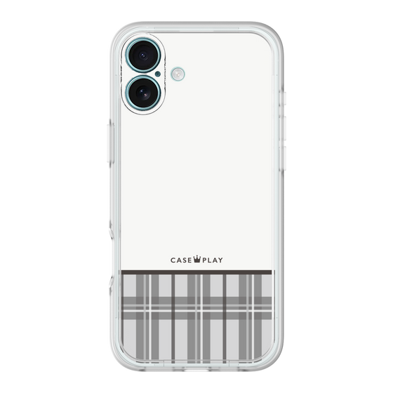 プレミアムパネル［ CASEPLAY Tartan Check - Gray ］