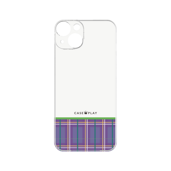 プレミアムパネル［ CASEPLAY Tartan Check - Purple ］