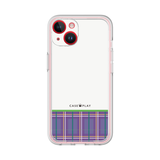 プレミアムパネル［ CASEPLAY Tartan Check - Purple ］