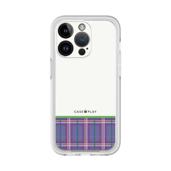 プレミアムパネル［ CASEPLAY Tartan Check - Purple ］