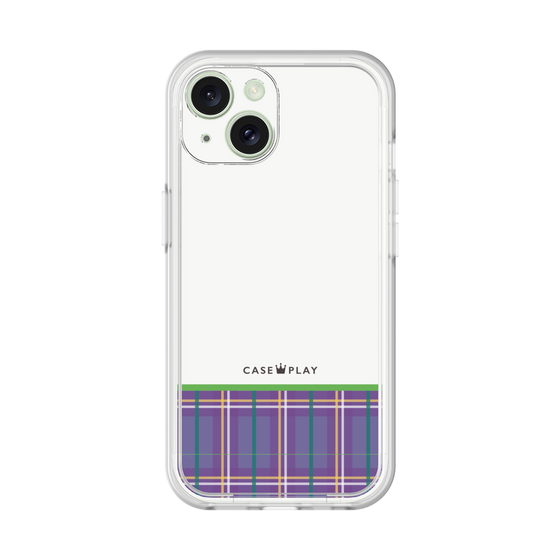 プレミアムパネル［ CASEPLAY Tartan Check - Purple ］