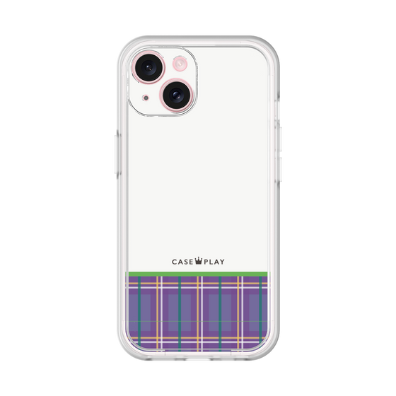 プレミアムパネル［ CASEPLAY Tartan Check - Purple ］