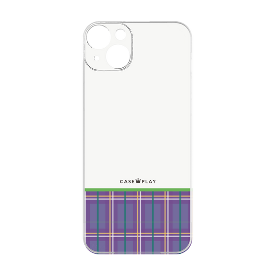 プレミアムパネル［ CASEPLAY Tartan Check - Purple ］