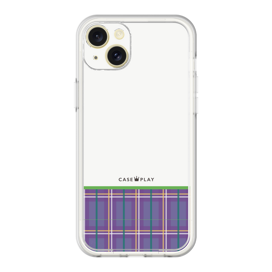 プレミアムパネル［ CASEPLAY Tartan Check - Purple ］