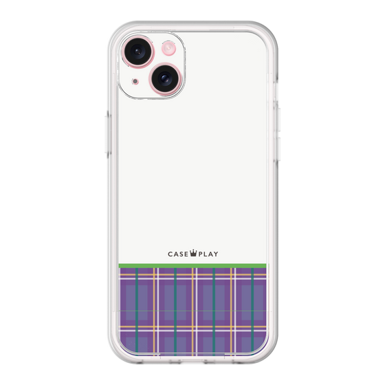 プレミアムパネル［ CASEPLAY Tartan Check - Purple ］