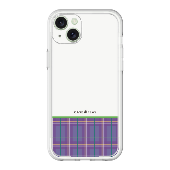 プレミアムパネル［ CASEPLAY Tartan Check - Purple ］