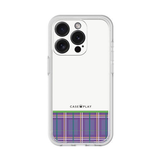 プレミアムパネル［ CASEPLAY Tartan Check - Purple ］