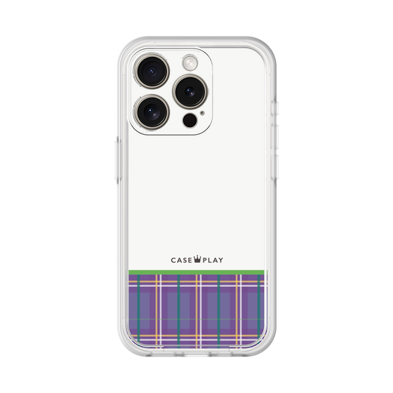 プレミアムパネル［ CASEPLAY Tartan Check - Purple ］