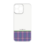 プレミアムパネル［ CASEPLAY Tartan Check - Purple ］