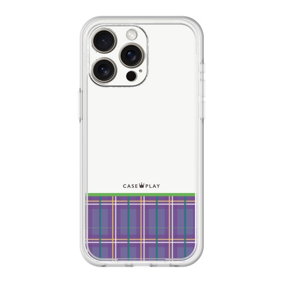 プレミアムパネル［ CASEPLAY Tartan Check - Purple ］
