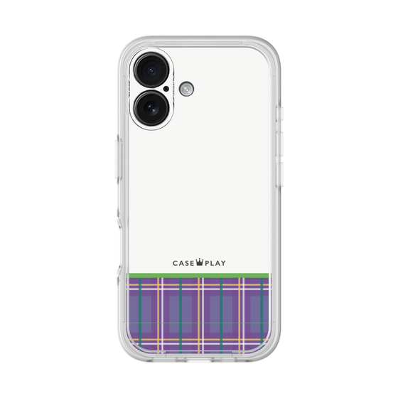 プレミアムパネル［ CASEPLAY Tartan Check - Purple ］