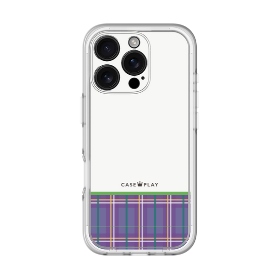 プレミアムパネル［ CASEPLAY Tartan Check - Purple ］
