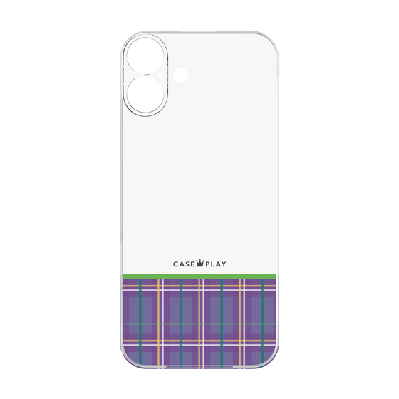 プレミアムパネル［ CASEPLAY Tartan Check - Purple ］