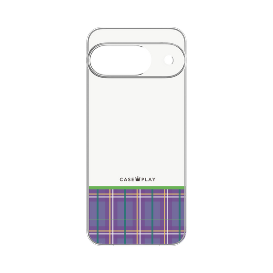 プレミアムパネル［ CASEPLAY Tartan Check - Purple ］