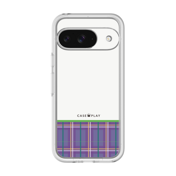 プレミアムパネル［ CASEPLAY Tartan Check - Purple ］