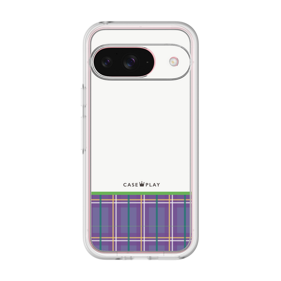 プレミアムパネル［ CASEPLAY Tartan Check - Purple ］