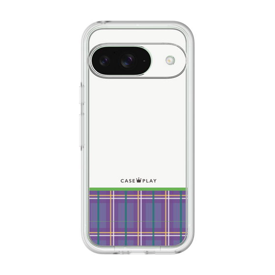 プレミアムパネル［ CASEPLAY Tartan Check - Purple ］