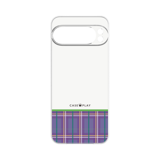 プレミアムパネル［ CASEPLAY Tartan Check - Purple ］