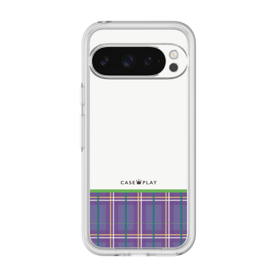 プレミアムパネル［ CASEPLAY Tartan Check - Purple ］