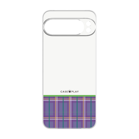 プレミアムパネル［ CASEPLAY Tartan Check - Purple ］
