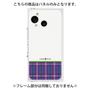 プレミアムパネル［ CASEPLAY Tartan Check - Purple ］