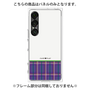 プレミアムパネル［ CASEPLAY Tartan Check - Purple ］