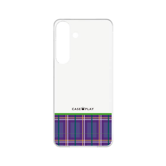 プレミアムパネル［ CASEPLAY Tartan Check - Purple ］