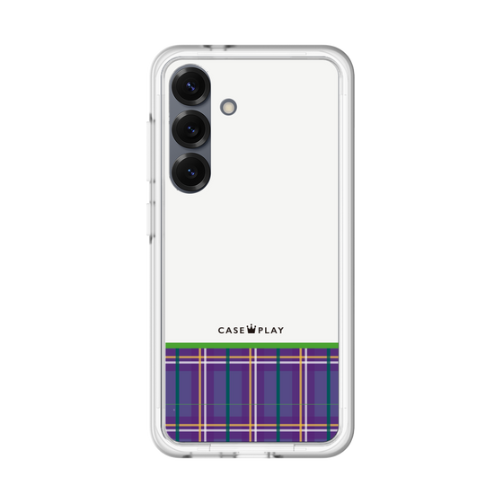 プレミアムパネル［ CASEPLAY Tartan Check - Purple ］