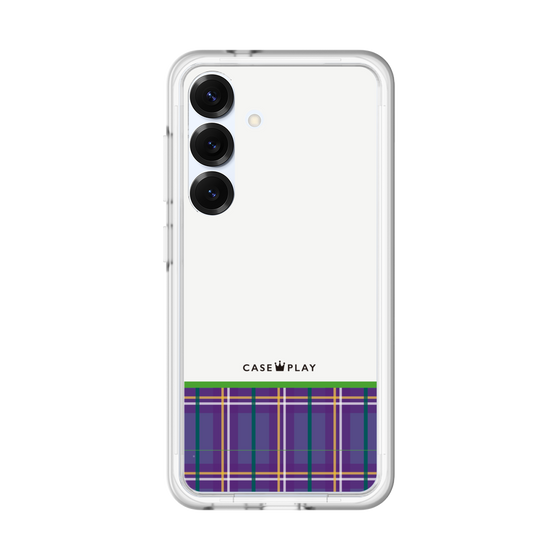 プレミアムパネル［ CASEPLAY Tartan Check - Purple ］