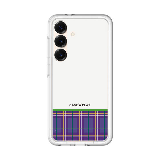 プレミアムパネル［ CASEPLAY Tartan Check - Purple ］
