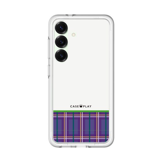 プレミアムパネル［ CASEPLAY Tartan Check - Purple ］