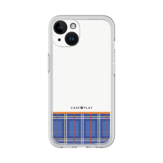 プレミアムパネル［ CASEPLAY Tartan Check - Blue ］