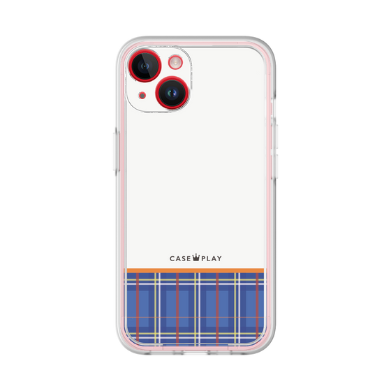 プレミアムパネル［ CASEPLAY Tartan Check - Blue ］