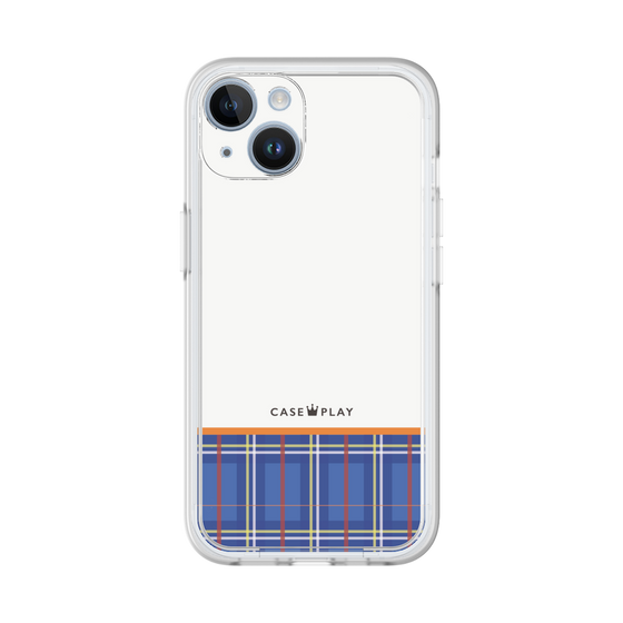 プレミアムパネル［ CASEPLAY Tartan Check - Blue ］