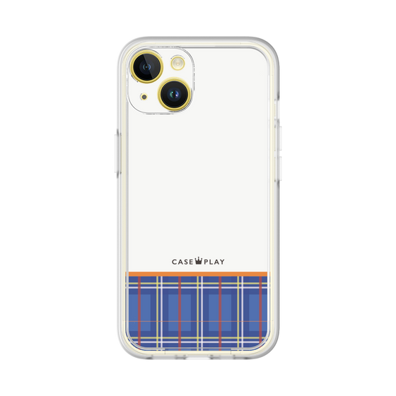 プレミアムパネル［ CASEPLAY Tartan Check - Blue ］