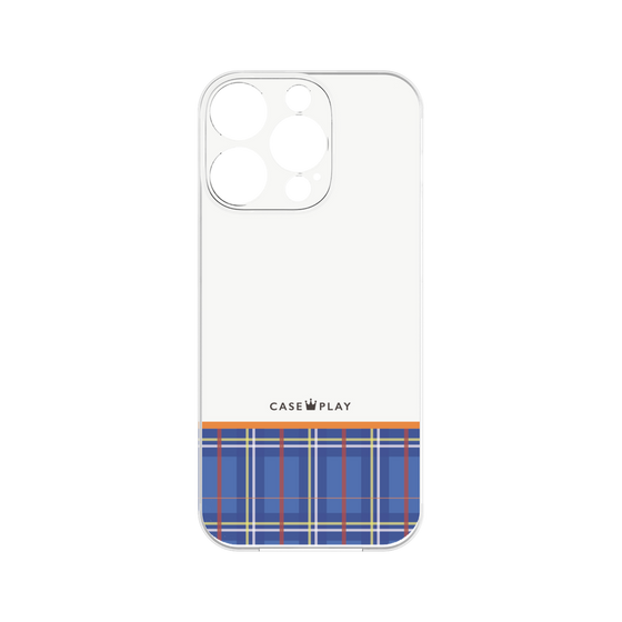 プレミアムパネル［ CASEPLAY Tartan Check - Blue ］