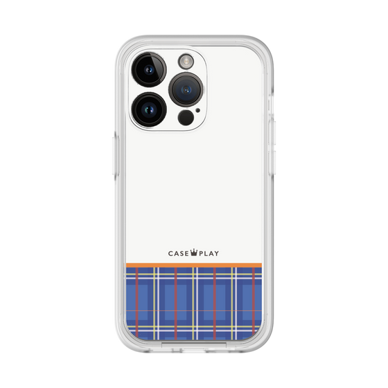 プレミアムパネル［ CASEPLAY Tartan Check - Blue ］