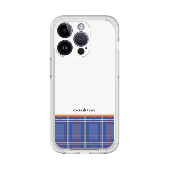 プレミアムパネル［ CASEPLAY Tartan Check - Blue ］