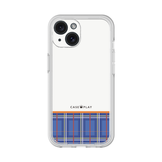 プレミアムパネル［ CASEPLAY Tartan Check - Blue ］