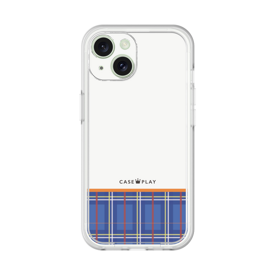 プレミアムパネル［ CASEPLAY Tartan Check - Blue ］