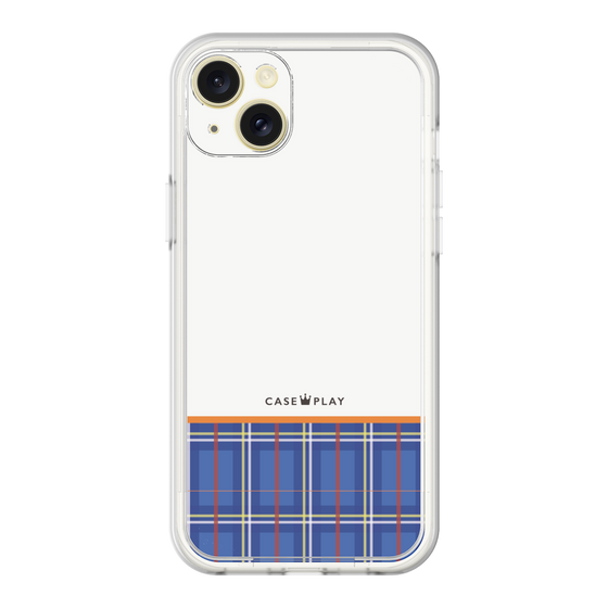 プレミアムパネル［ CASEPLAY Tartan Check - Blue ］
