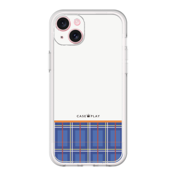 プレミアムパネル［ CASEPLAY Tartan Check - Blue ］