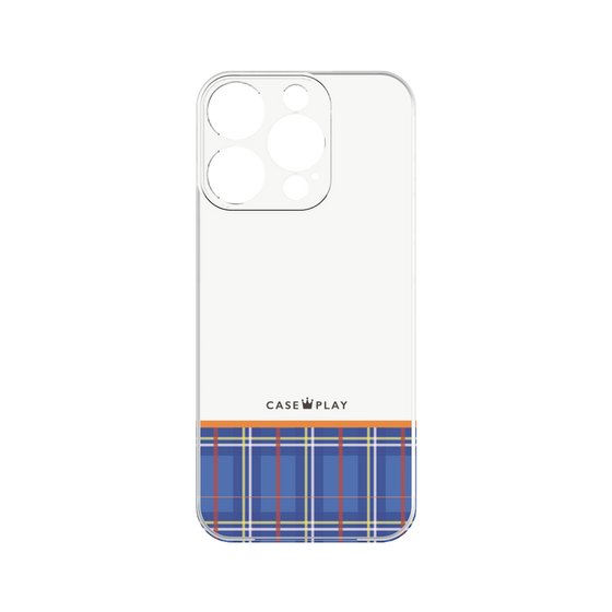 プレミアムパネル［ CASEPLAY Tartan Check - Blue ］
