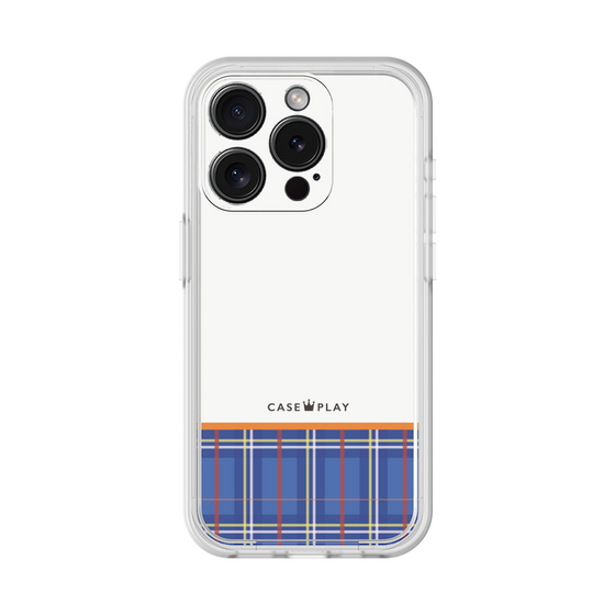 プレミアムパネル［ CASEPLAY Tartan Check - Blue ］